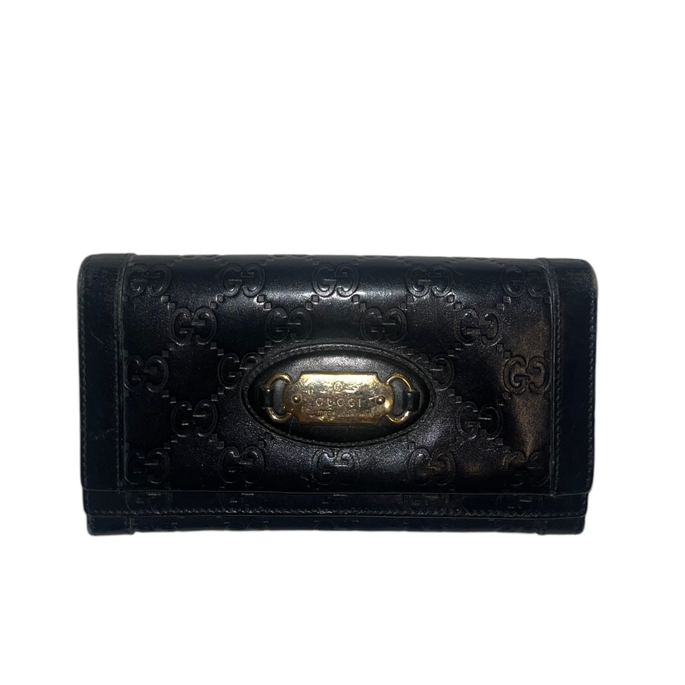 GUCCI Vintage Black Wallet